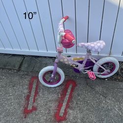 Huffy Minnie Mouse Bicycle 