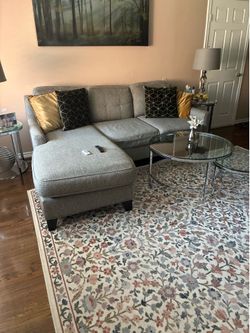 Grey couches