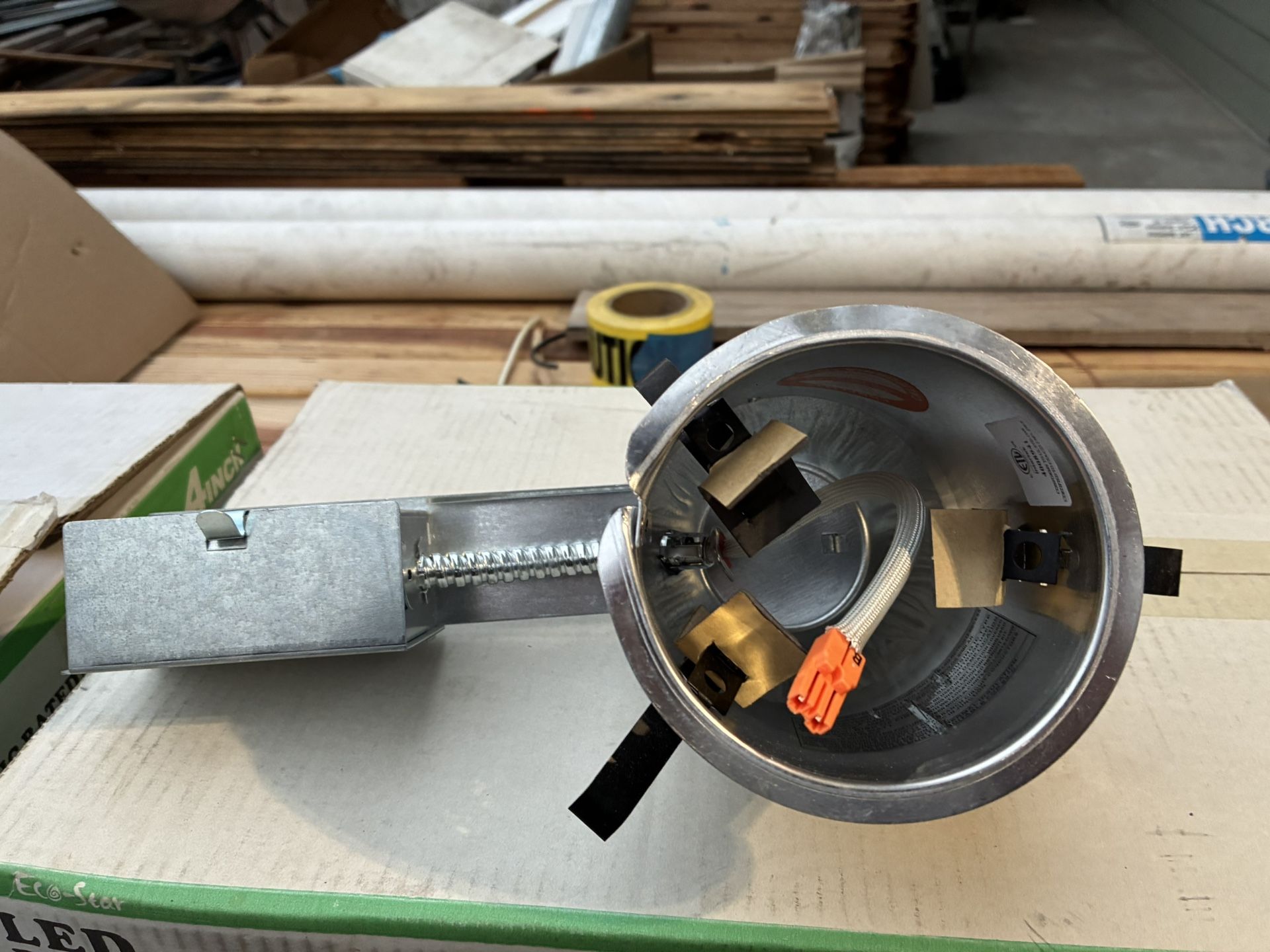 Recessed 4” LED Remodel Cans