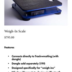 Weigh In Scale Brand New
