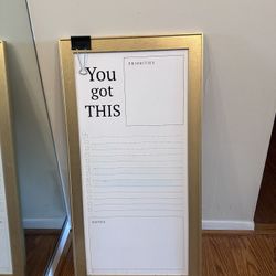White Board For Sale (Must Pick Up) 