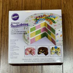 Easter Wilton Round Checkerboard Cake Pan (Steel)