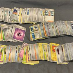 1,500 Pokeman Cards