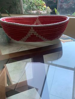 Beautifully crafted handwoven basket