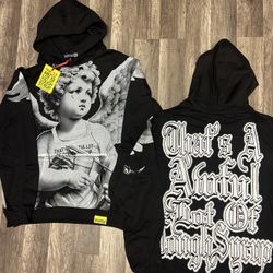 That’s A Awful Lot Of Cough Syrup Angelo Hoodie Rip Drakeo Black Small 