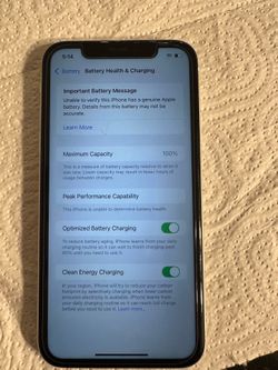 iPhone XR unlocked 100% battery