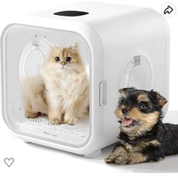 Homerunpet Drybo Plus Automatic Pet Dryer, Ultra Quiet, Smart Temperature Control & 360 Drying