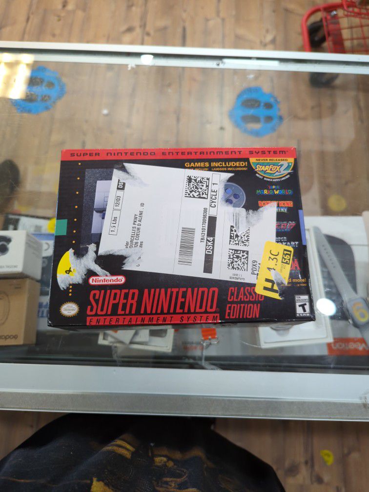 Super Nintendo Entertainment System Classic Edition 