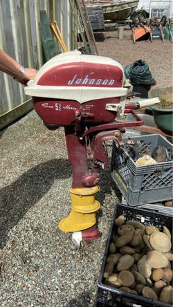 1957 Johnson Seahorse Boat motor 5.5 horsepower