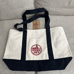Large Navy Blue Tote Bag