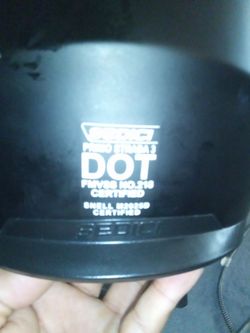 Sedici primo strada  3 dot fmvssno   218   Certified. Motorcycle helmet