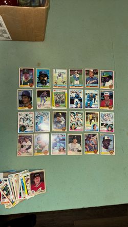 Baseball collector cards 