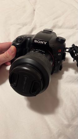 Sony a65 DSLR Camera + Two Lenses + Carrying Bag