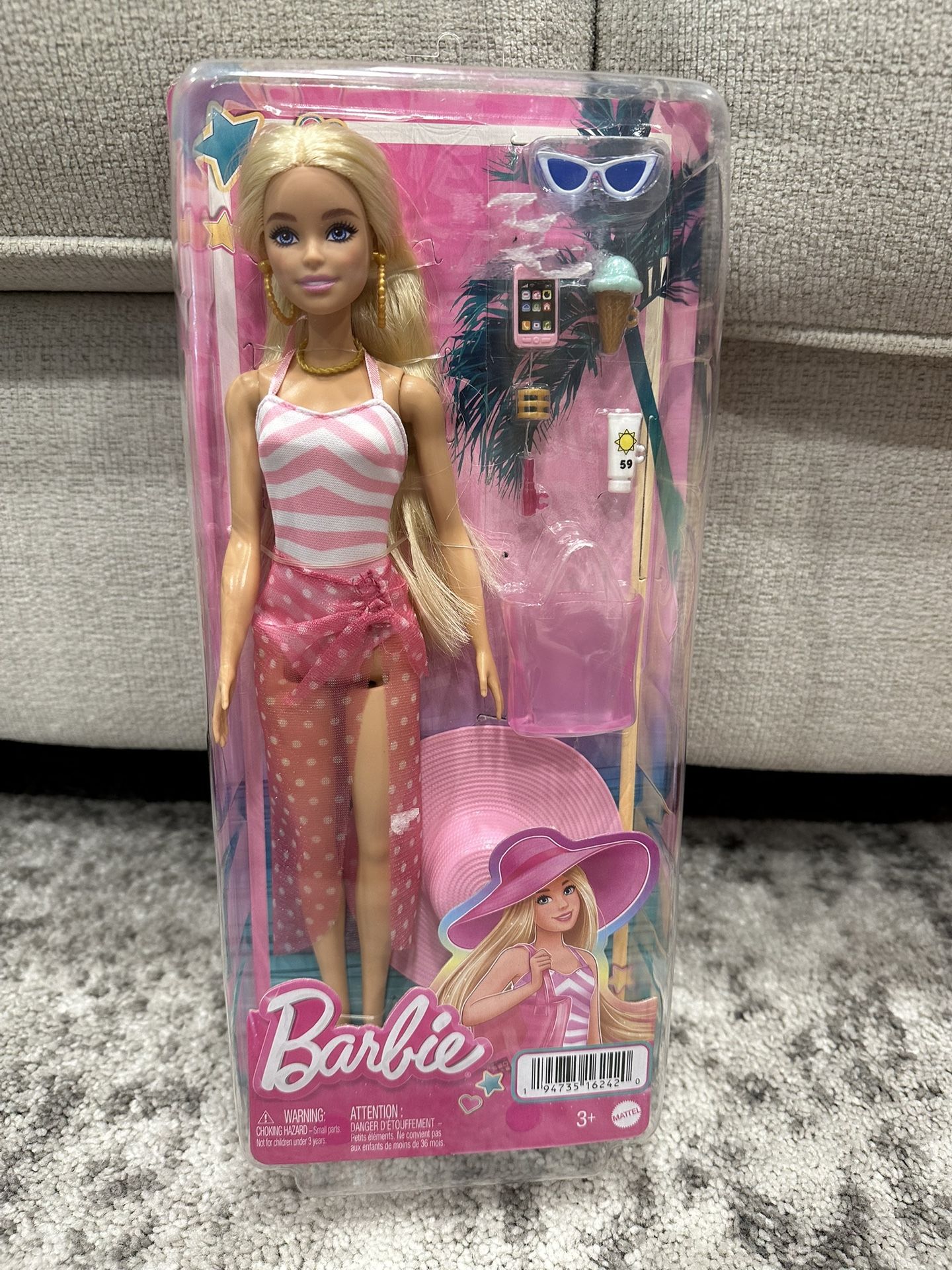 Brand New Barbie Beach Day Doll