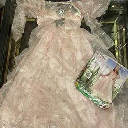 The Wizard of Oz Glinda the Good Witch Dress - Adult Costume