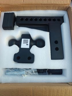 Adjustable drop hitch PLEASE READ DESCRIPTION