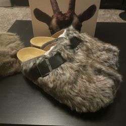 Goat Mules With Socks