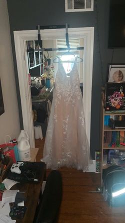 Wedding Dress NWT Size 16 Corset Back