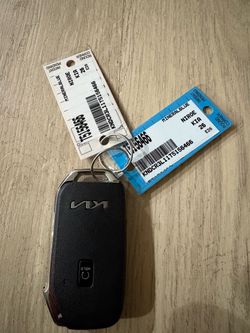 Kia Niro Key Fob with Dealer Tags