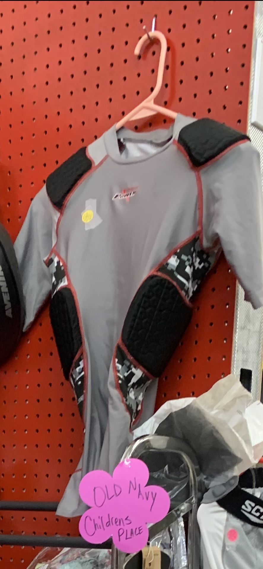 Yth Football Shirt And Shorts. Pads