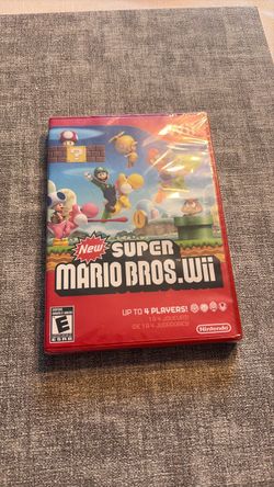 SEALED NIB Super Mario Brothers Wii