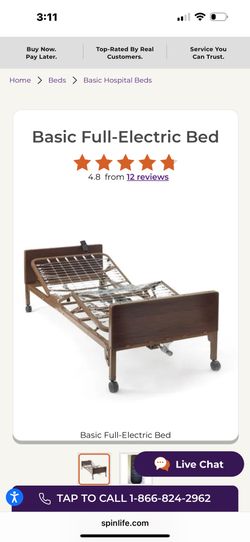 Folding bed