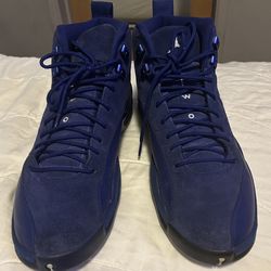 Jordan 12 Retro Deep Royal Blue Mens size 12