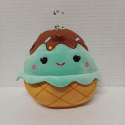 5" squishmallows ice cream cone plush toy