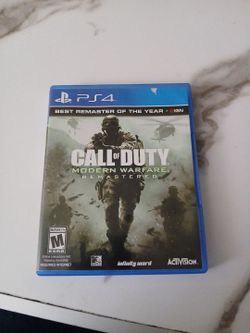 Call of Duty MW Remastered