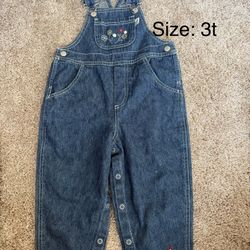 Babygirl Jean Overall