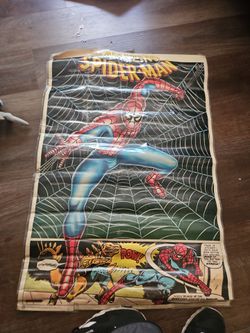 1977 Amazing Spiderman Poster