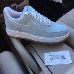 AF1 (LT Armory Blue/ White)
