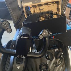 Boeing Thrustmaster Yoke For Flight simulator 