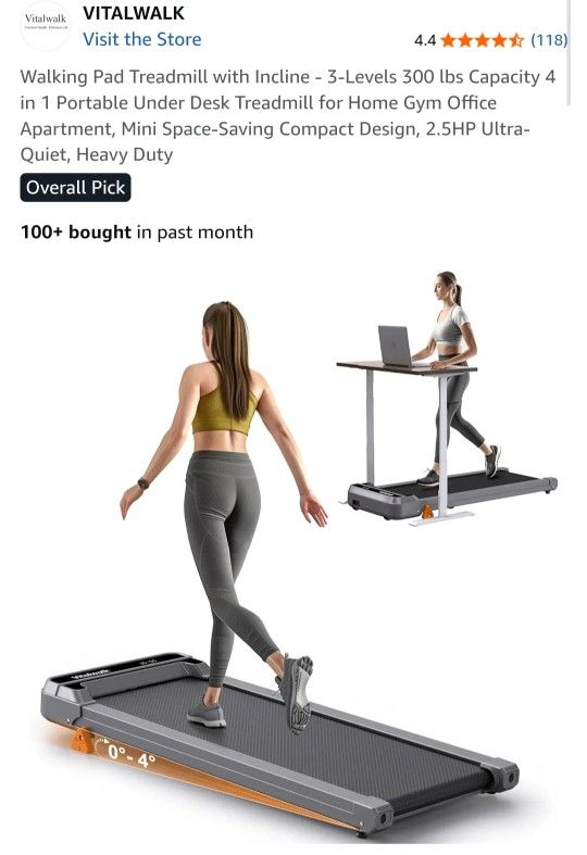 Walking Pad Treadmill