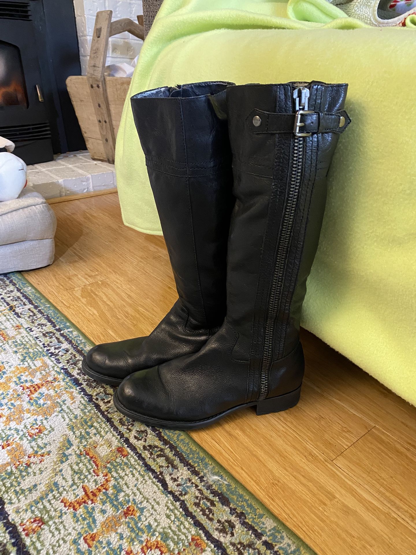 Franco Sarto Italian leather boots Size 9 M