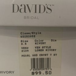 David’s Bridal Wedding shoes