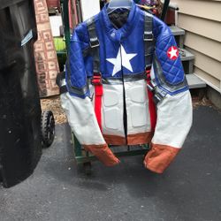 Captain Of America Leather Jacket