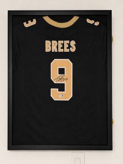 Framed Drew Bree’s signed jersey!!!