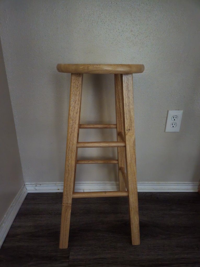 Wooden Bar Stool