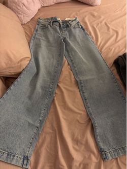 low rise regular pacsun light blue jeans