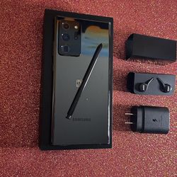 ❤️‍🔥Samsung Galaxy Note 20 Ultra, 128Gb, Excellent condition, Unlocked For Any Company, black Color