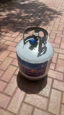 Full propane tank