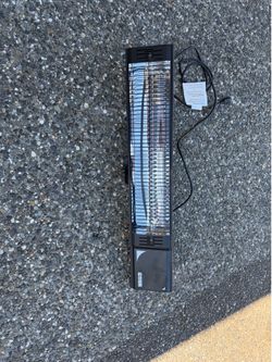 Outside electric heater
