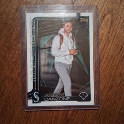 2025 Topps Update Dominic Canzone Gold Mirror SSP