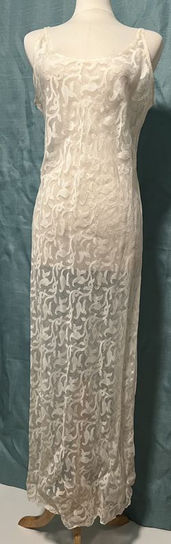 Vintage Rosae Nochols sheer dress Size L 