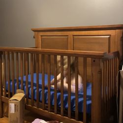 Wooden Crib