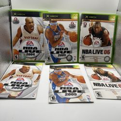 NBA Live 04,05,06 For Xbox 