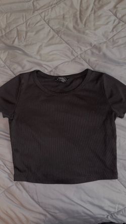 Forever 21 Basic Black Top - Size M