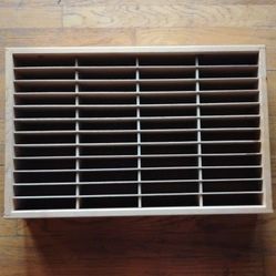96 CD Holder Napa Valley Unstained