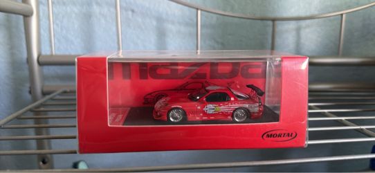 Mortal 1:64 Mazda RX-7 Veilside Diecast Toy Car Model Hobby Collection Miniature